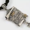 Amore Old Latin Two Tone Bronze & Sterling Silver Pendant PT-086