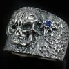 Freedom Skull Sterling Silver Ring UR-022
