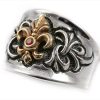 Honorius 18K Gold or Bronze French Royalty Sterling Silver Ring MR-041