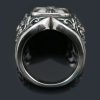 Ludovic Baroque Style Silver Ring MR-024S