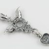 Marloni Heart and Wings Silver Pendant PT-115