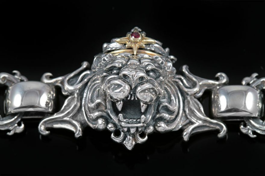Richard the Lionheart Silver Pendant PT152