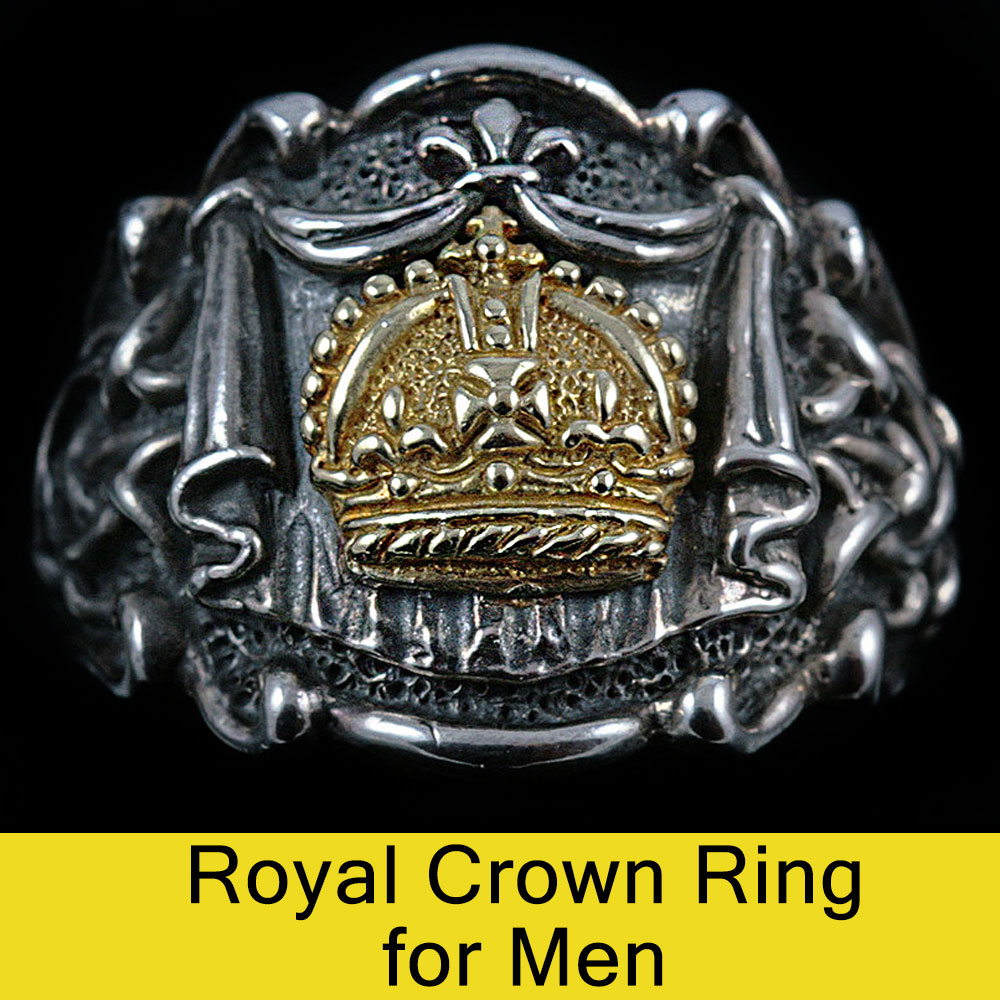 Royal Crown Ring for Men