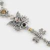 Underworld Keys of Hades Greek Gothic Silver Necklace N-005